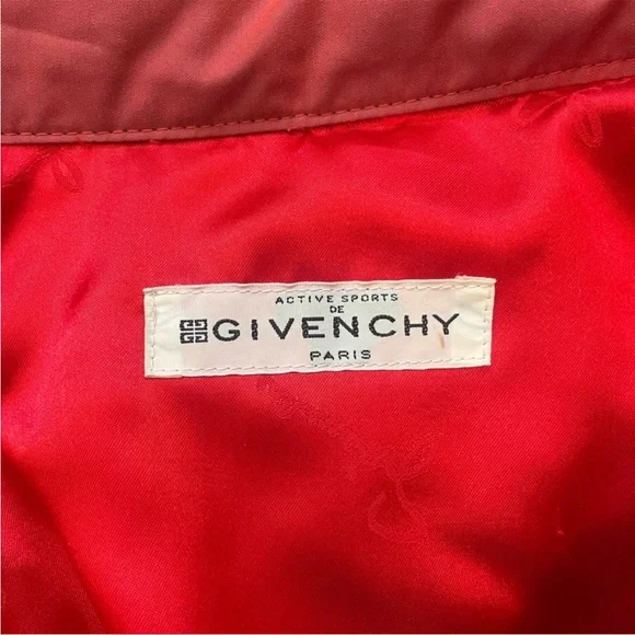 Red Givenchy Puffer Jacket (L)